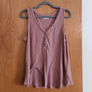 Mauve Henley tank